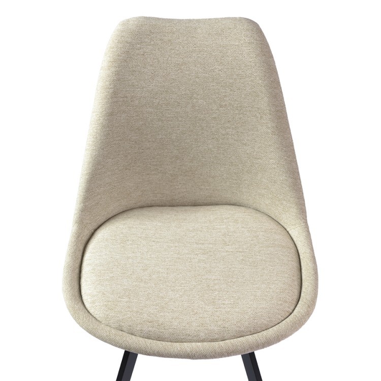 Стул pirel, шенилл, светло-бежевый (73851)