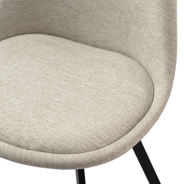 Стул pirel, шенилл, светло-бежевый (73851)