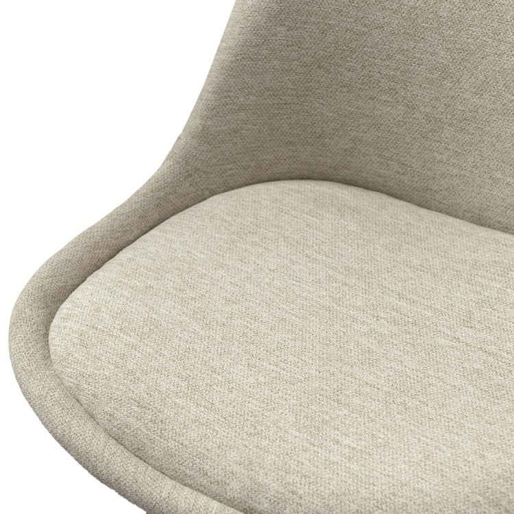 Стул pirel, шенилл, светло-бежевый (73851)