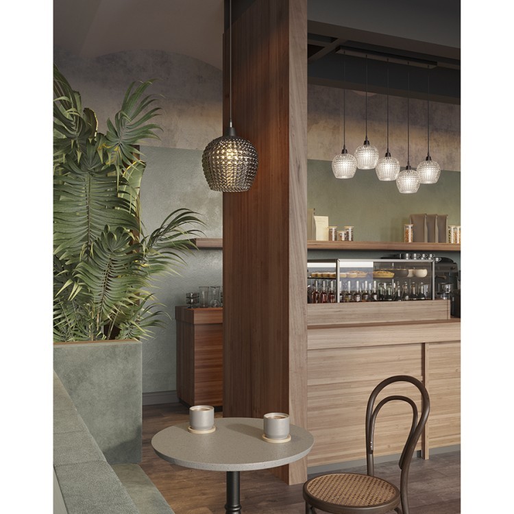 Светильник подвесной каскадный aurora, 110х18 см, прозрачный (76560) Светильник подвесной каскадный aurora, 110х18 см, прозрачный (76560)