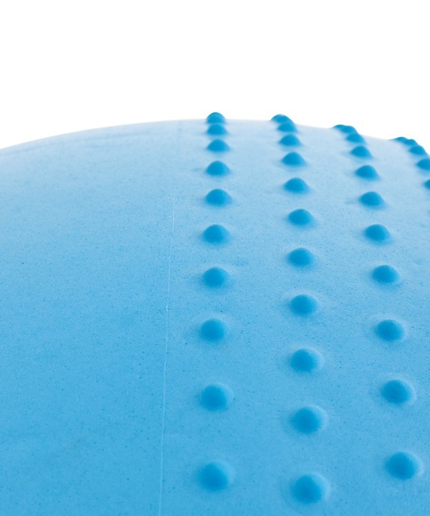 Фитбол полумассажный GB-201 антивзрыв, синий пастель, 75 см (1005965)