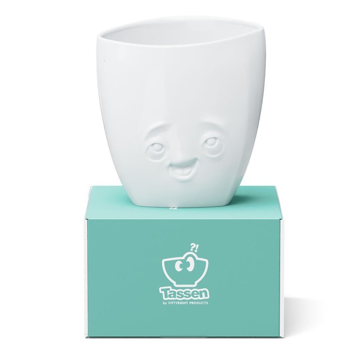 Ваза delighted, 21,5 см, белая (79888)