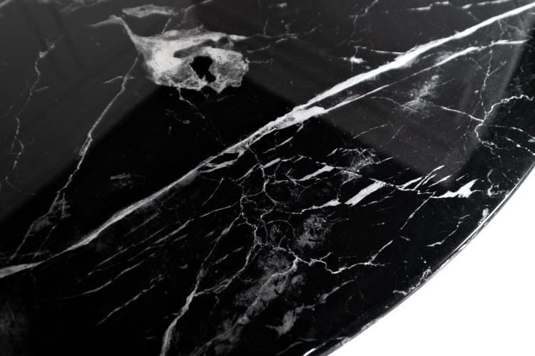 Стол обеденный черный  d120*75см (TT-00010654)