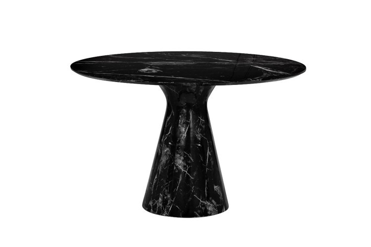 Стол обеденный черный  d120*75см (TT-00010654)