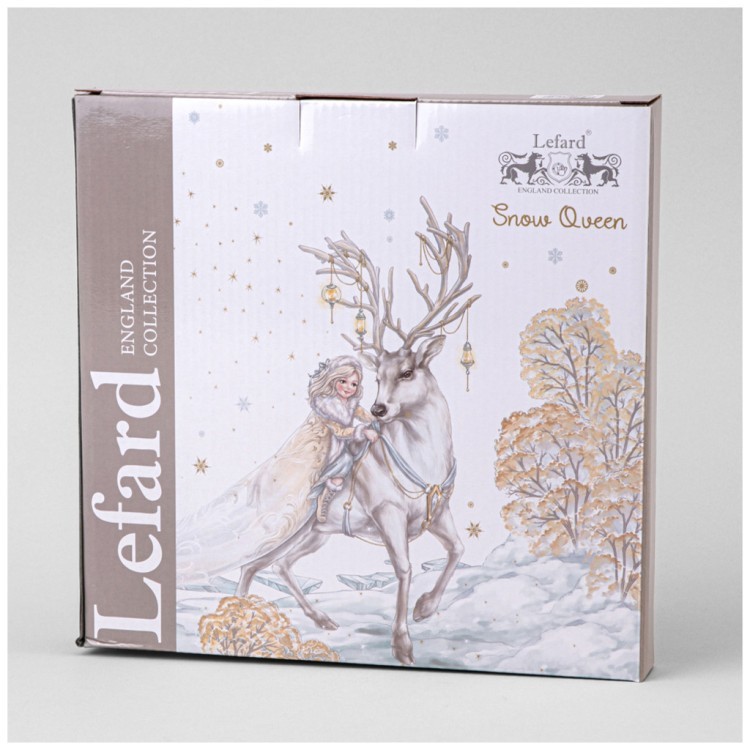 Тарелка обеденная lefard "снежная королева" 25,5 см Lefard (590-627)