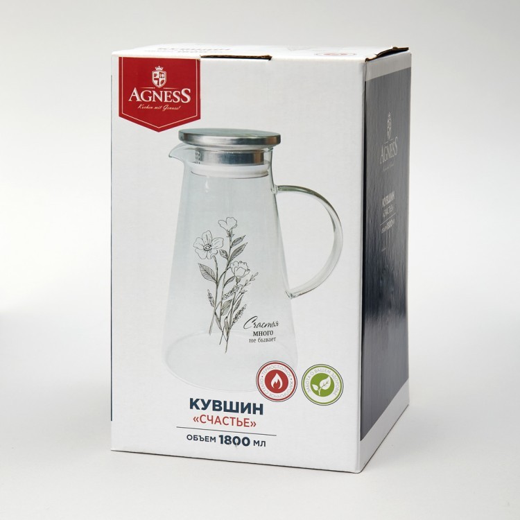 Кувшин "счастье" 1,8 л Agness (887-281)