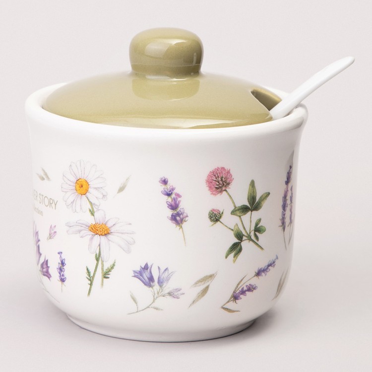 Сахарница с ложкой agness "flower story" 10*9,5 см 300 мл Agness (358-2186) Сахарница с ложкой agness "flower story" 10*9,5 см 300 мл Agness (358-2186)