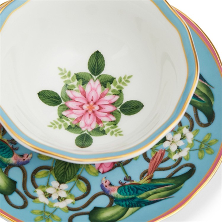 Чайная пара 1057267, костяной фарфор, mixed, WEDGWOOD