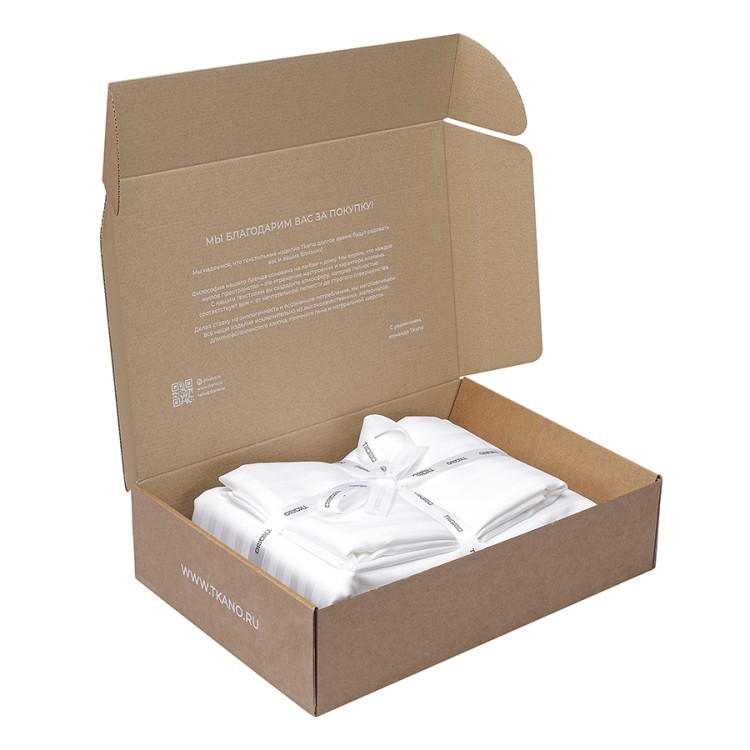 Комплект постельного белья из страйп-сатина из коллекции essential, 200х220 см (77126)