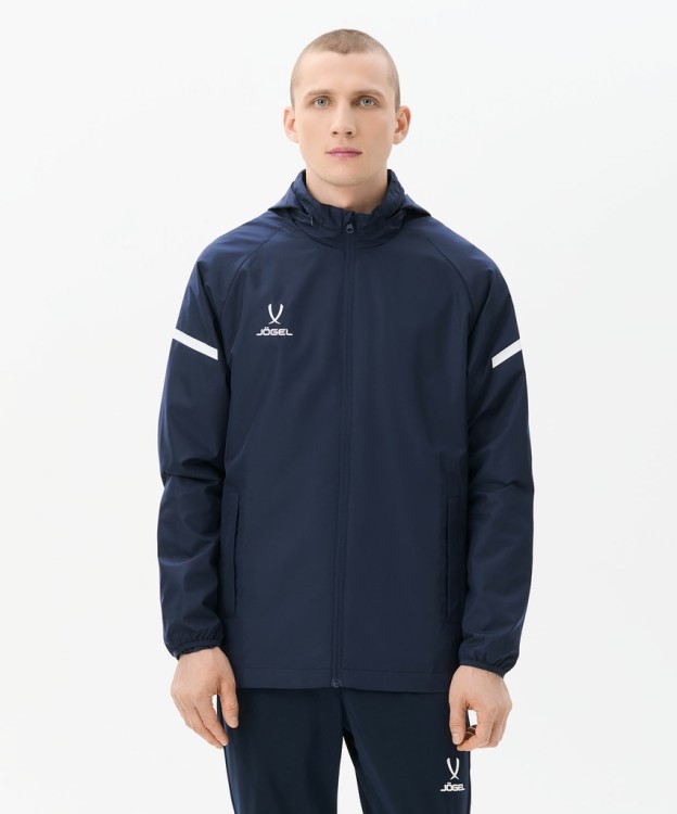 Куртка ветрозащитная JÖGEL CAMP 2 Rain Jacket, темно-синий (2121587) Куртка ветрозащитная JÖGEL CAMP 2 Rain Jacket, темно-синий (2121587)