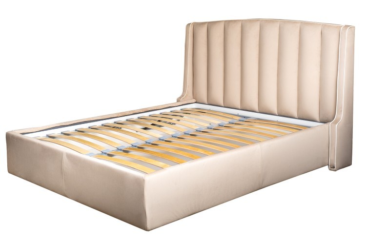 Кровать Odry c подъем.мех. велюр экрю Colt1009 186*220*120 (TT-00015959) Кровать Odry c подъем.мех. велюр экрю Colt1009 186*220*120 (TT-00015959)