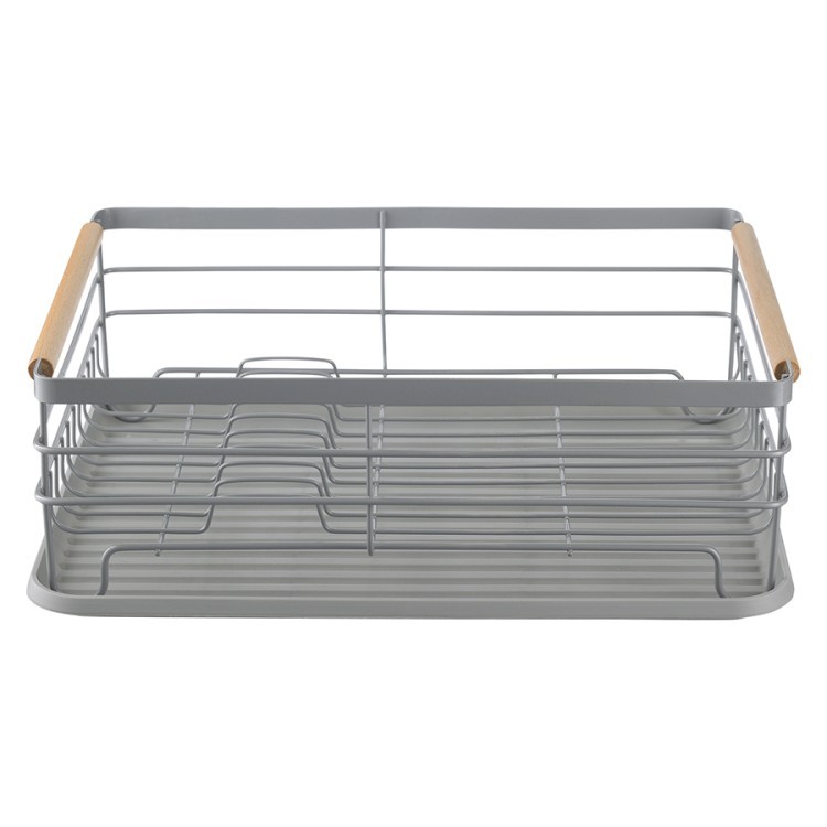 Сушилка для посуды granli, 43x30,5x14 см, серая (74012) Сушилка для посуды granli, 43x30,5x14 см, серая (74012)