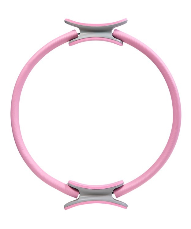 БЕЗ УПАКОВКИ Кольцо для пилатеса FA-402 39 см, розовый пастель (2111692)