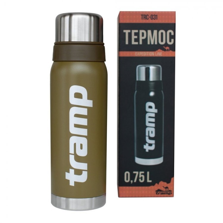 Термос Tramp 0,9 л оливковый TRC-027 (63871)