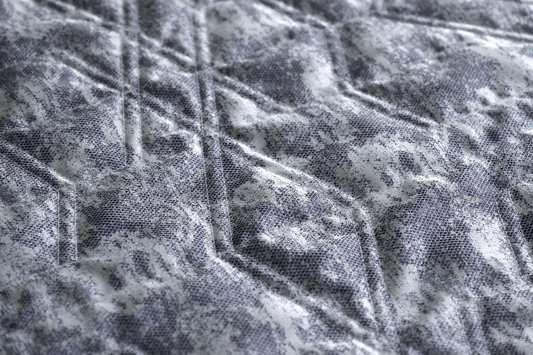 Покрывало HOUSTON синее со стежкой 260*260 (TT-00016455)