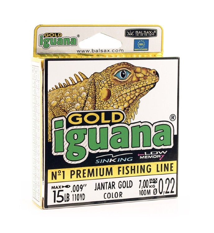 Леска Balsax Iguana Gold Box 100м 0,22 (7,0кг) (58461)