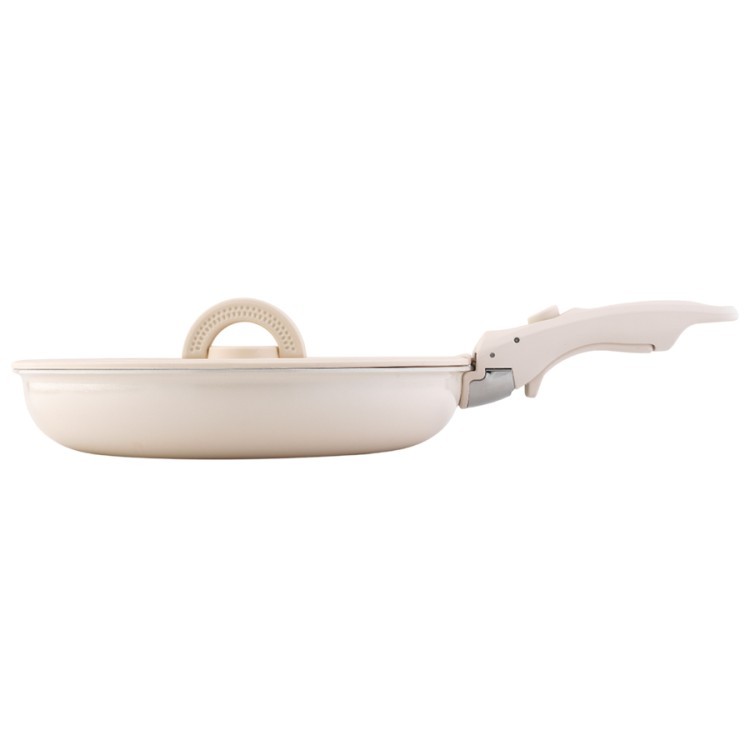 Сковорода с крышкой и съемной ручкой smart ceramic, D28 см (80497)