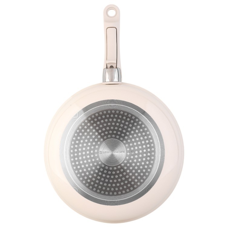 Сковорода с крышкой и съемной ручкой smart ceramic, D28 см (80497)