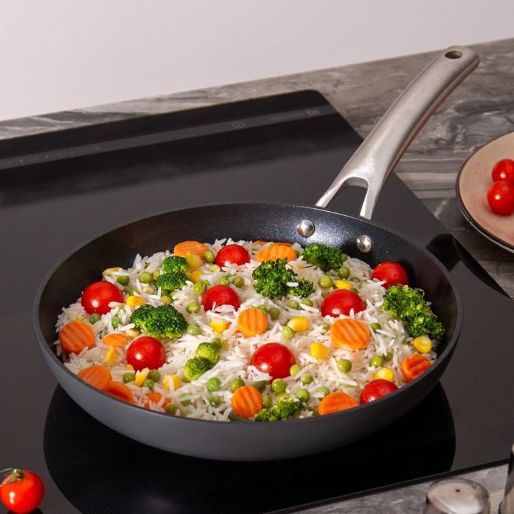 Сковорода c антипригар. 3х слойным покрыт. daikin, серия "chef" agness 26*5.0cm, анодирован.алюминий Agness (947-108) Сковорода c антипригар. 3х слойным покрыт. daikin, серия "chef" agness 26*5.0cm, анодирован.алюминий Agness (947-108)