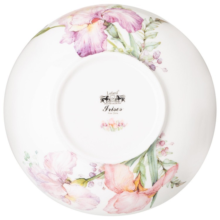 Салатник lefard "irises" 18*5,5 см 850 мл, разноцветный (590-496-11) 