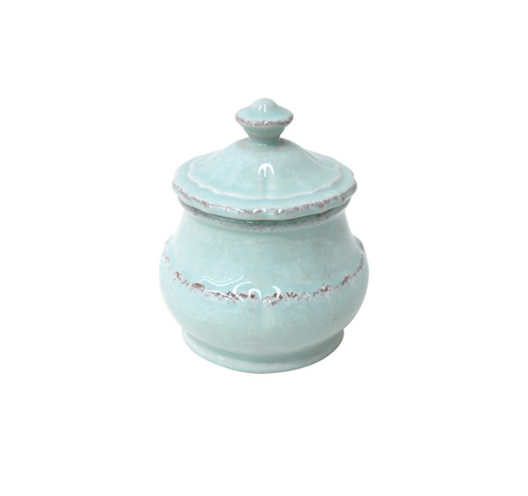 Сахарница IM538-BLU(SX121-00804C), керамика, Turquoise, CASAFINA BY COSTA NOVA Сахарница IM538-BLU(SX121-00804C), керамика, Turquoise, CASAFINA BY COSTA NOVA
