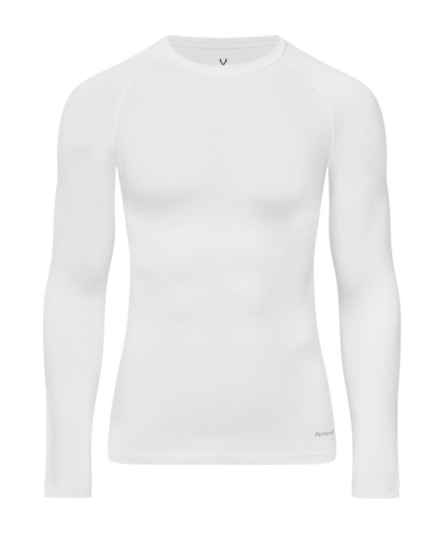 Футболка компрессионная с длинным рукавом JOGEL PerFormDRY Baselayer LS Tee, белый (2128922)