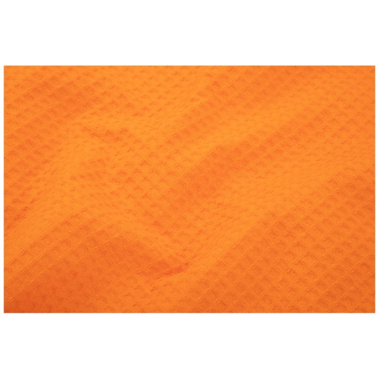 Полотенце вафельное  прямоугольное (оранжевое) 50*70 (557-081) 