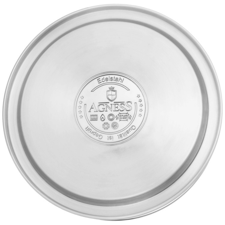 Чайник agness со свистком 2,7л, термоаккумулирующее дно, индукция Agness (914-300)