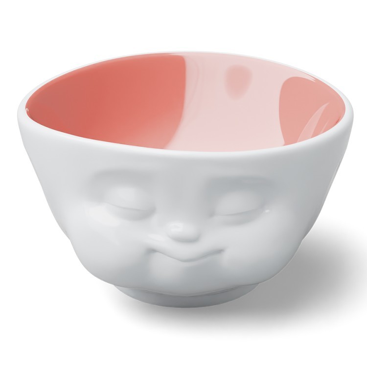 Чаша munching, 500 мл, белая/персиковая (78673)