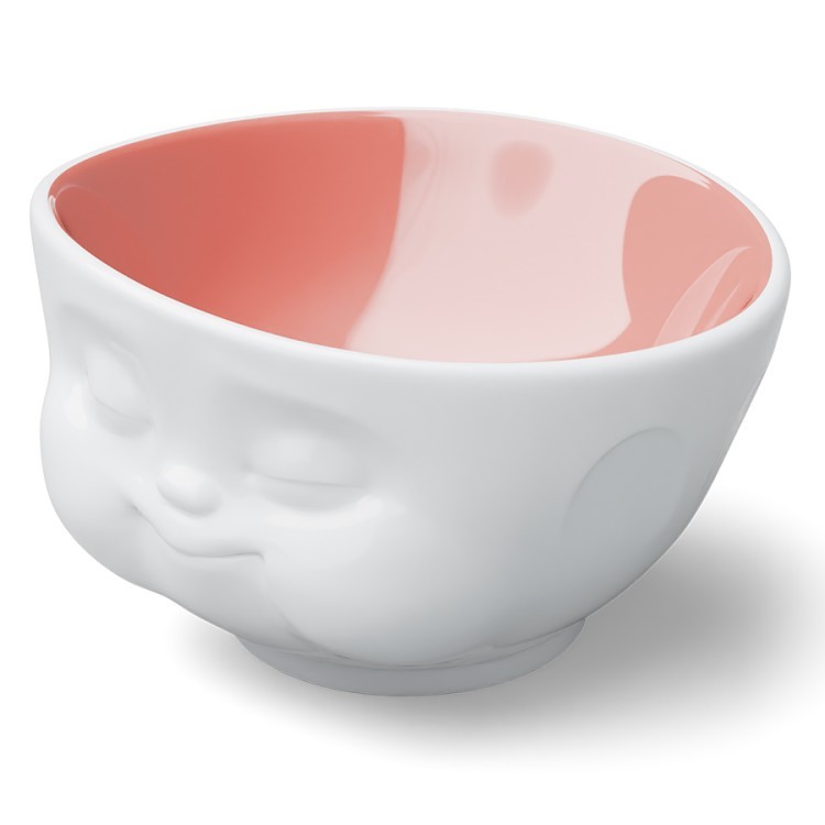 Чаша munching, 500 мл, белая/персиковая (78673)