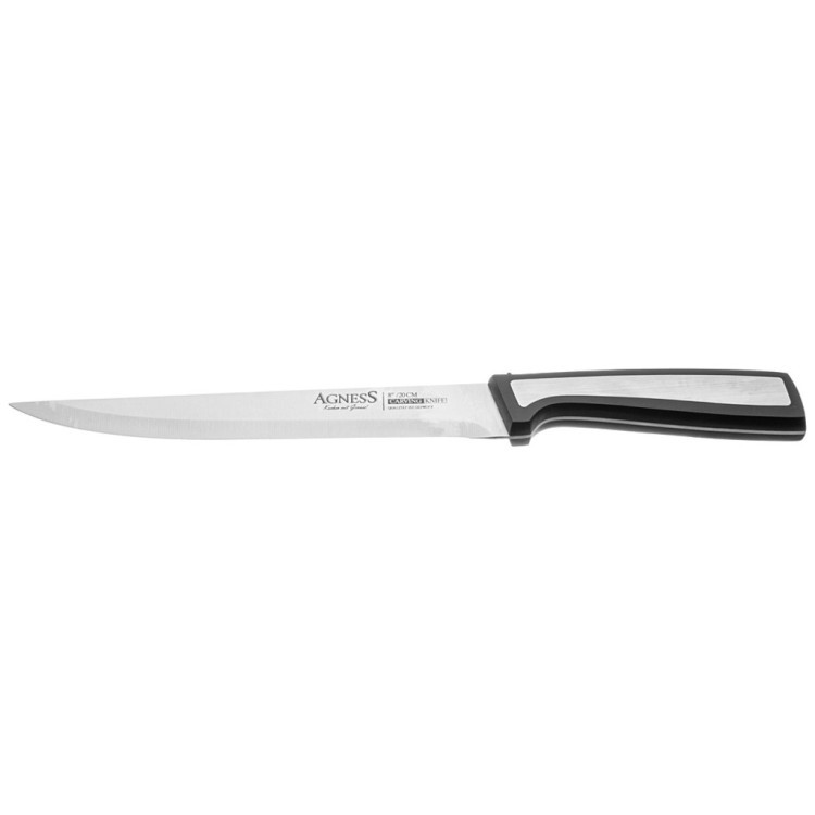 Нож для нарезки agness длина=20 см Agness (911-771)