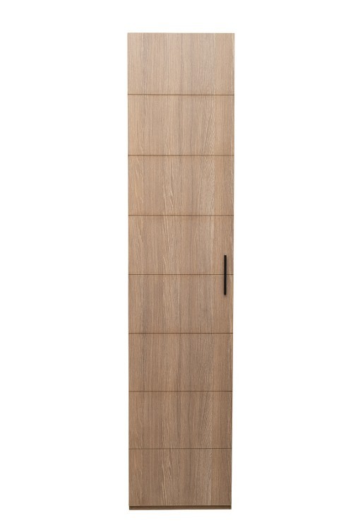 GD-10014/2-3 Шкаф Alto пенал c полками,цвет дуб Урбан Кофейный, фасад глухой 50*57*228.5см (TT-00014749)