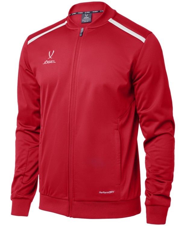 Олимпийка JÖGEL DIVISION PerFormDRY Pre-match Knit Jacket, красный (2107256)