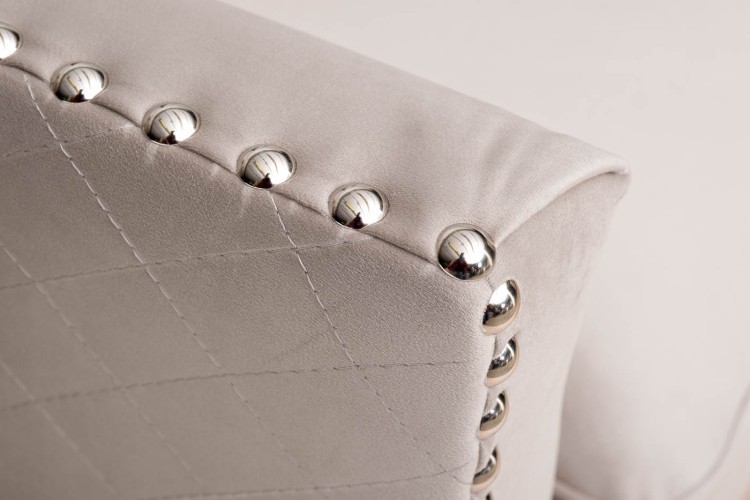 Диван Sorrento 250 трехмест., велюр св.серый Colt030-SVSER250*101*90 (TT-00011109)