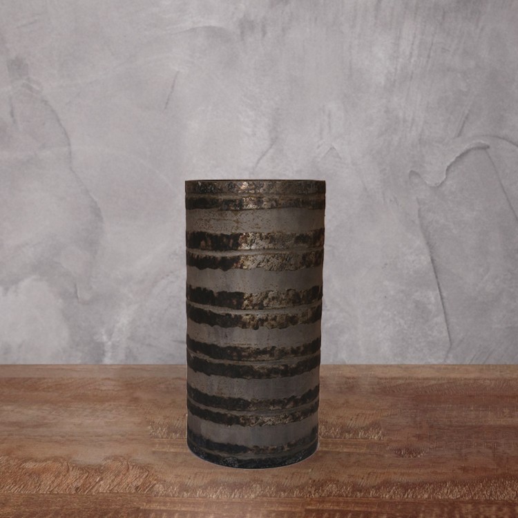 Ваза G1938, 13, glass, silver, ROOMERS FURNITURE