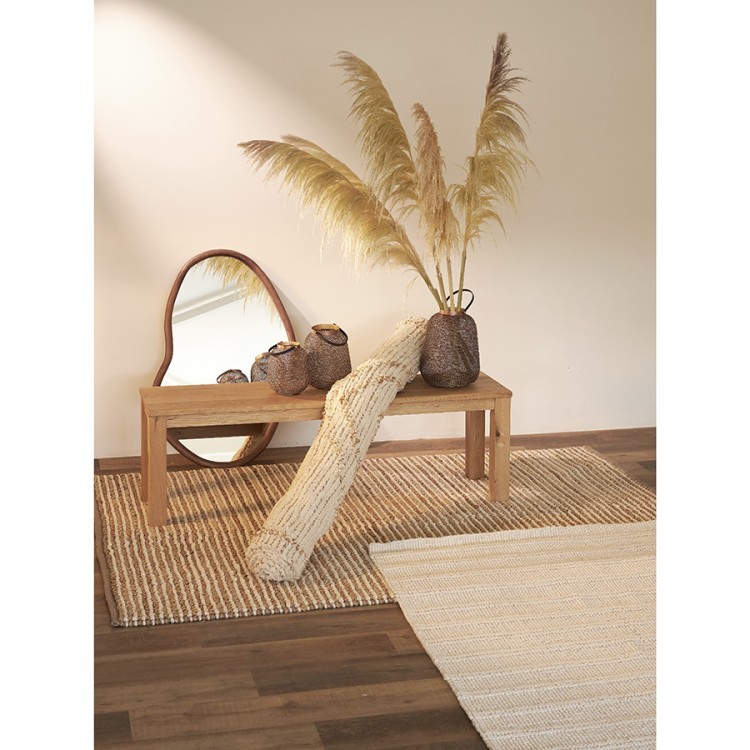 Ковер из джута и шерсти delhi из коллекции ethnic, 120х180см (76001)