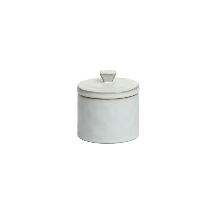 Емкость с крышкой L9657-Cream, каменная керамика, ROOMERS TABLEWARE