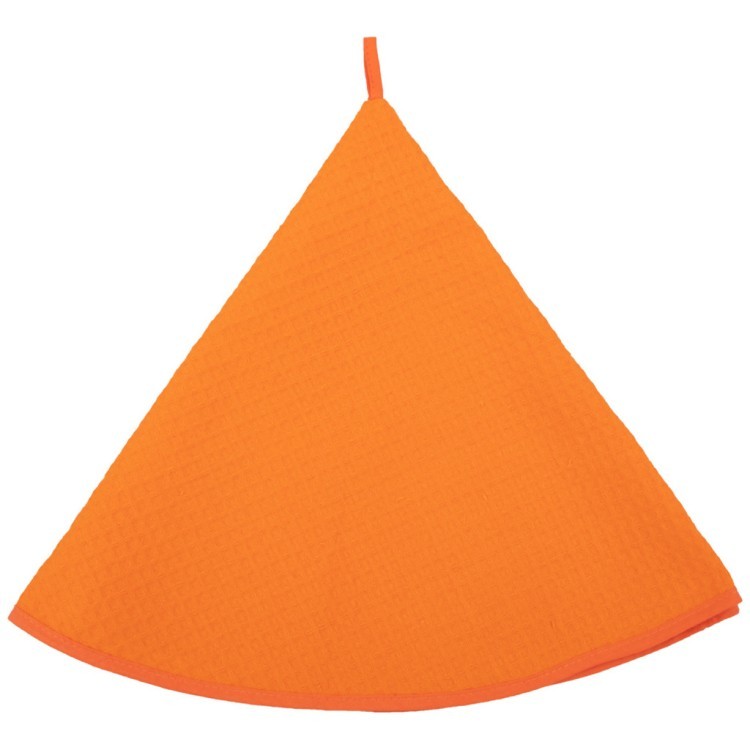 Полотенце ваф d 70 (оранжевое)200шт-кор (557-078) 