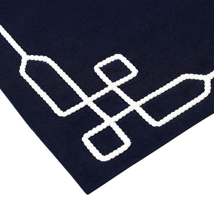 Дорожка на стол navy story из коллекции sea treasures, 45х150 см (79009)