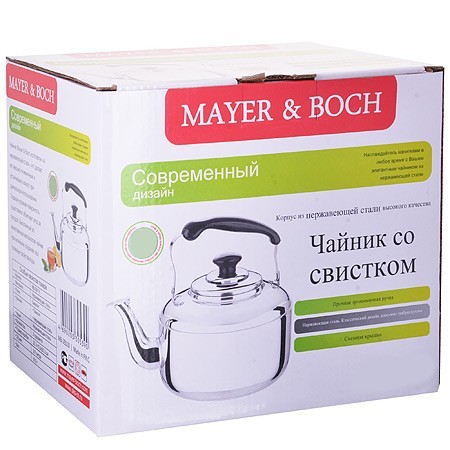 Чайник 2 л нержавеющая сталь Mayer&Boch (29109)