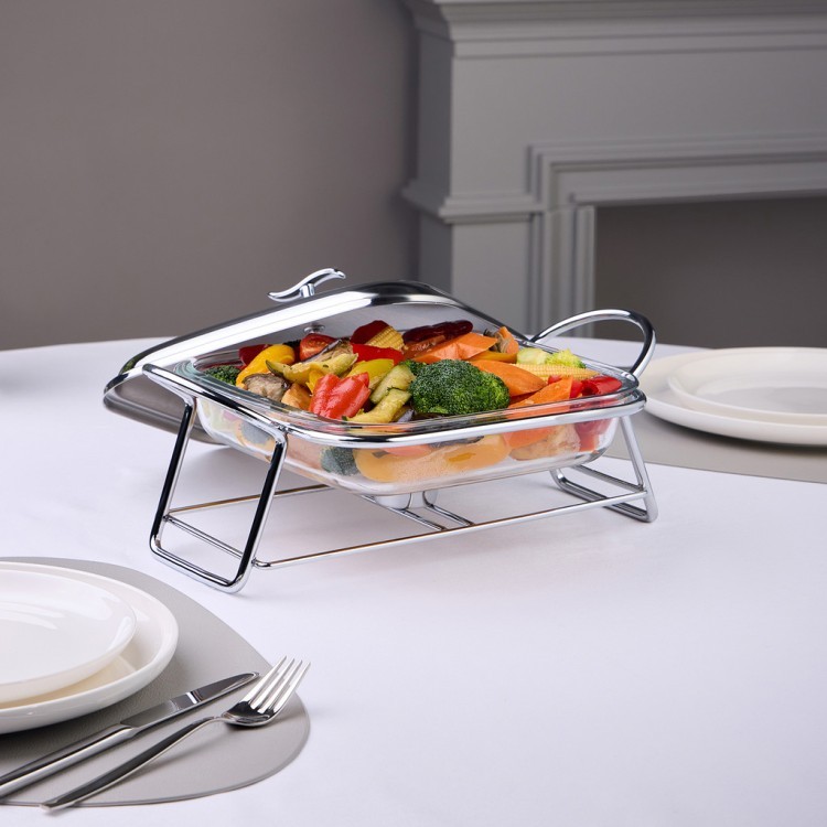 Мармит agness квадратный silver 1,8l Agness (781-502) Мармит agness квадратный silver 1,8l Agness (781-502)