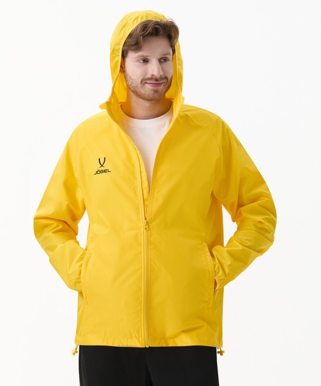 Куртка ветрозащитная JÖGEL CAMP Rain Jacket, желтый (2121636)