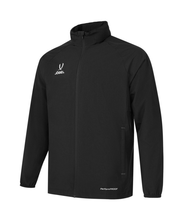 Куртка ветрозащитная JÖGEL PREMIER PerFormPROOF FZ Rain Jacket, черный (2122915)