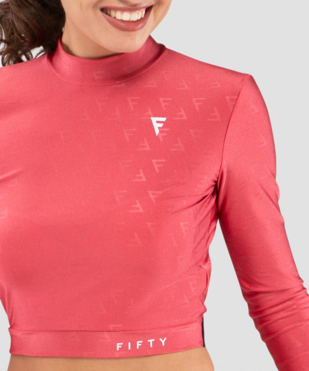 Женская футболка с длинным рукавом Majesty  magenta FA-WL-0201-MGT, пурпурный (2094906)