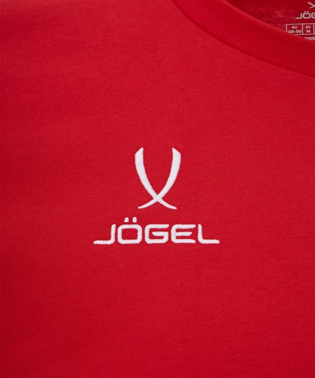 Футболка JÖGEL ESSENTIAL Cotton Tee, красный (2118407)