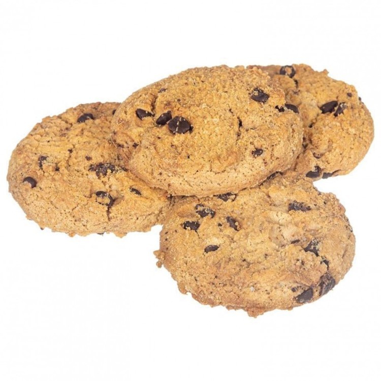 Печенье БРЯНКОНФИ Кукисы сдобное с кусочками шоколада гофрокороб 1,3 кг 622624 (1) (96151)