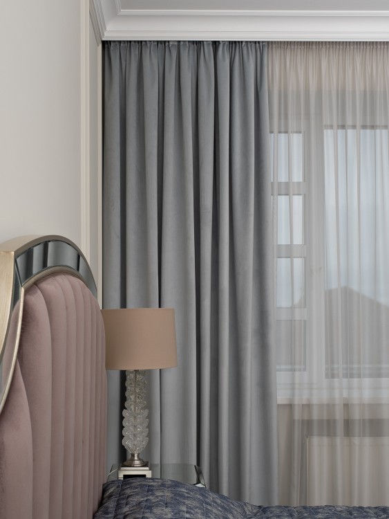 Портьера Silkу 30 голубая димаут 300*260 (TT-00016724)