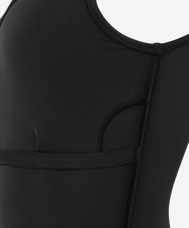Купальник для плавания 25DEGREES Zip Black, полиамид (1589524)