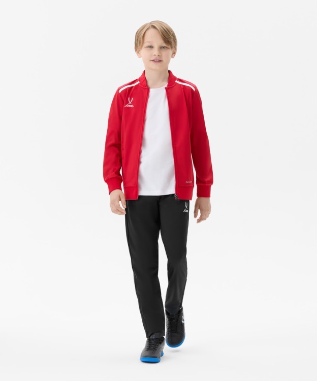 Олимпийка JOGEL DIVISION PerFormDRY Pre-match Knit Jacket, красный, детский (2126287)