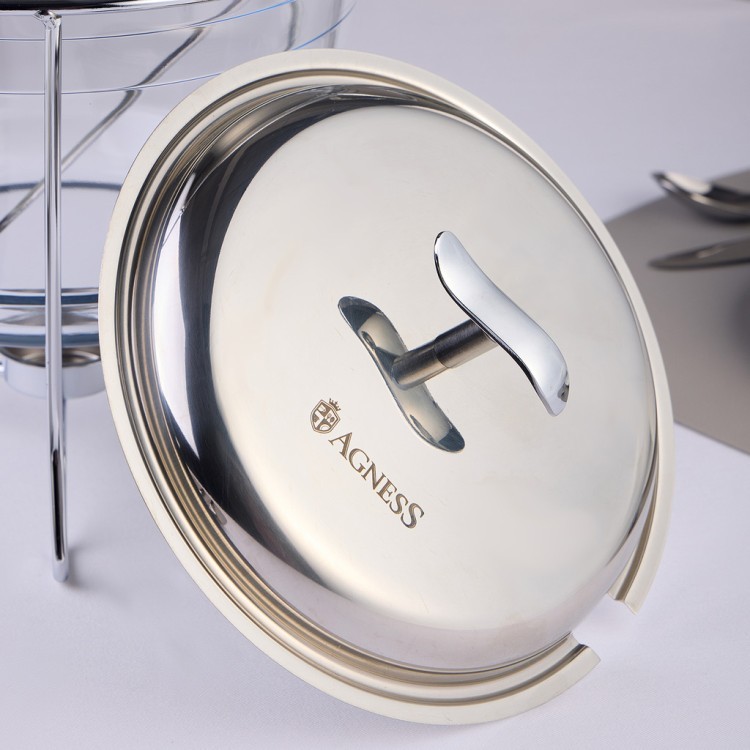 Мармит с половником agness 3,9 л. 32,5*27*24 см Agness (907-214) Мармит с половником agness 3,9 л. 32,5*27*24 см Agness (907-214)